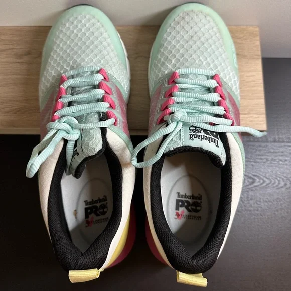 Timberland PRO Day One Radius Safety Toe Work Sneakers Women's Shoes Sz 9.5 #764 - Picture 5 of 13